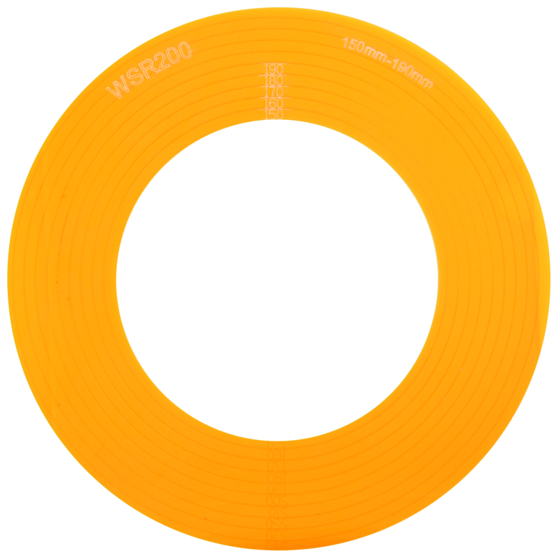 Liimattavat tiivisterenkaat, leikkausreikä Ø 100–600 mm